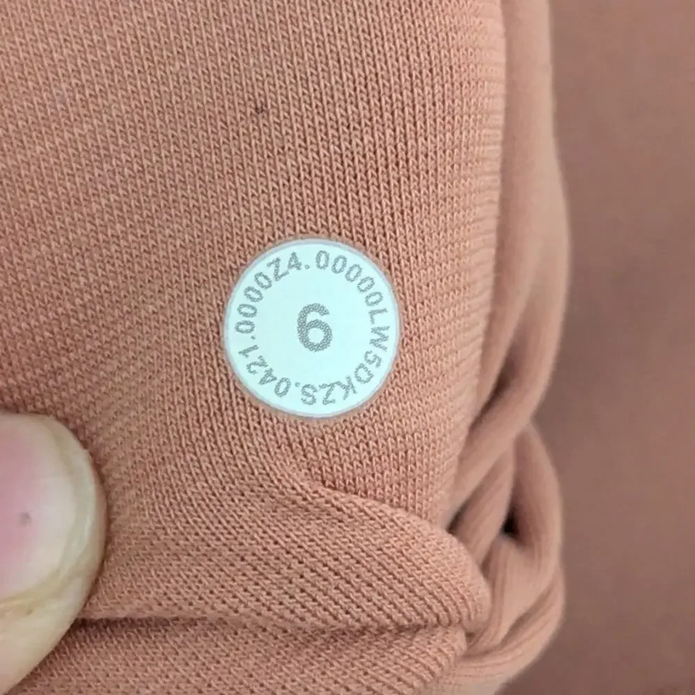 Lululemon Align High Rise Leggings 25in Pink Savannah Coral Orange WOmens 6